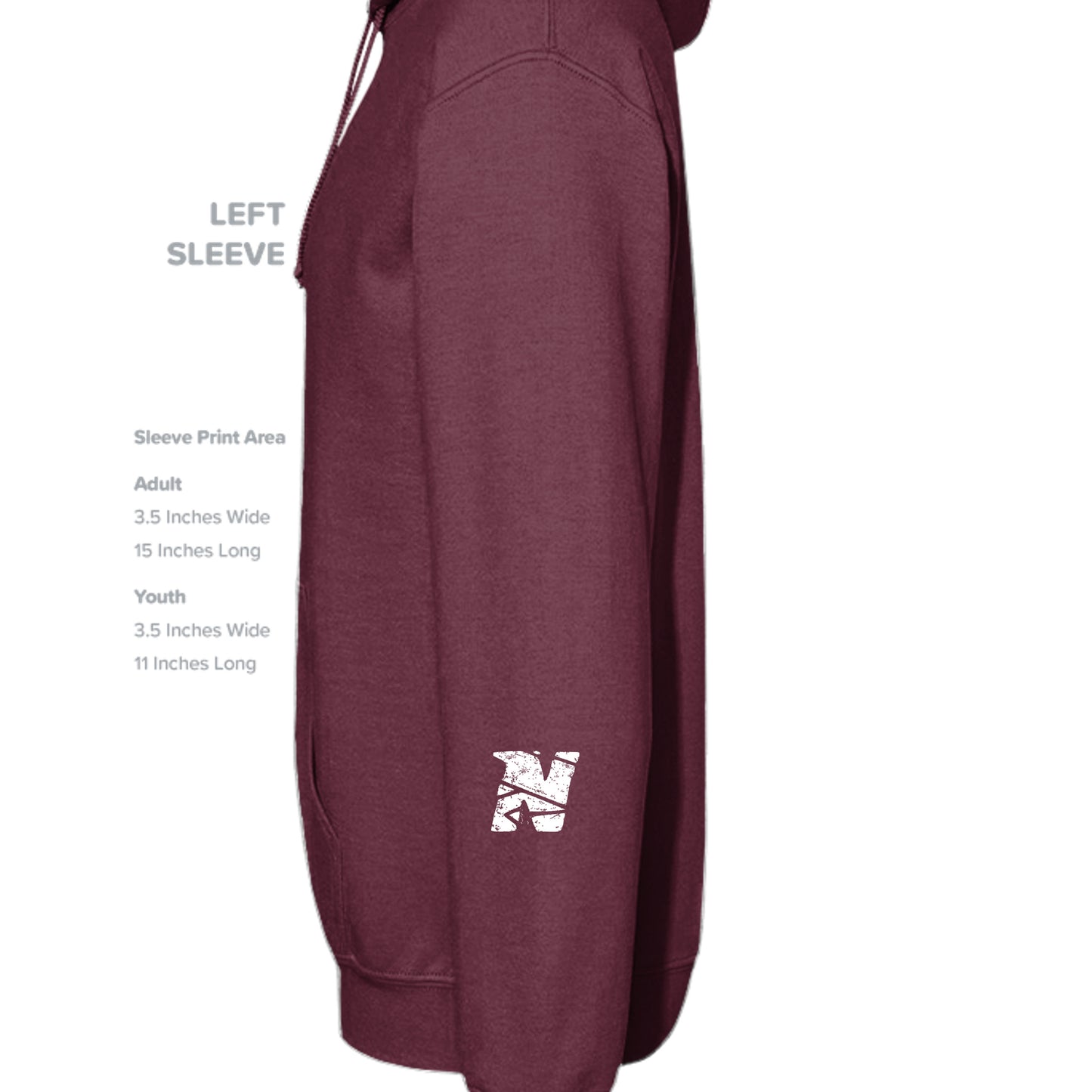 Maroon - PC90HT - SLEEVE_LEFT