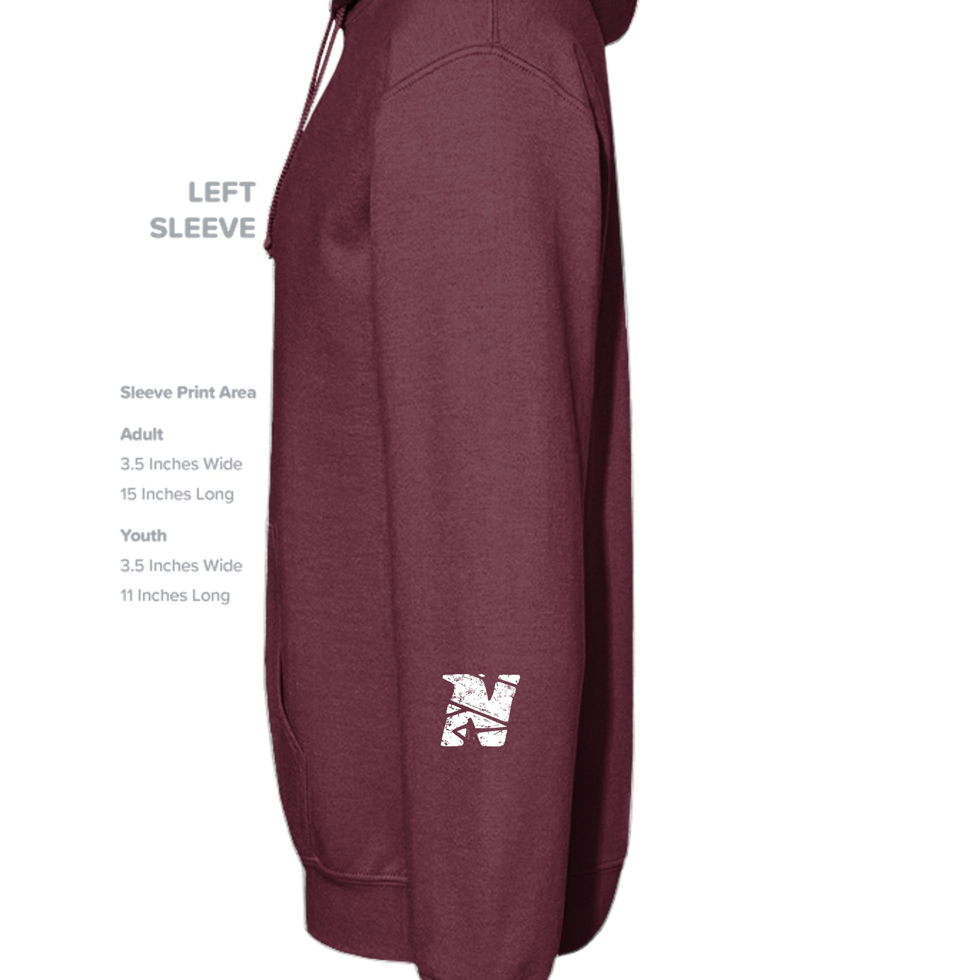 Maroon - PC90HT - SLEEVE_LEFT
